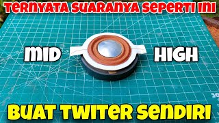 YANG KALIAN TUNGGU TUNGGU, buat twiter sediri dari barang bekas