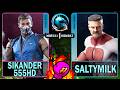 MK1 Sikander555HD (SUB-ZERO) VS Saltymilk (OMNI-MAN)🥊Mortal Kombat 1🥊4K 60ᶠᵖˢ