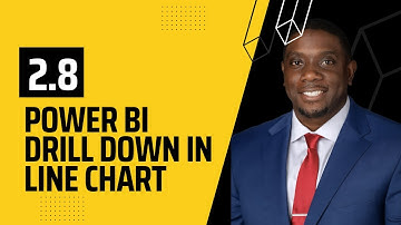2.8 How to Drill Down in Line Chart in Power BI | Power BI Tutorials for Beginner | By Carl Huff