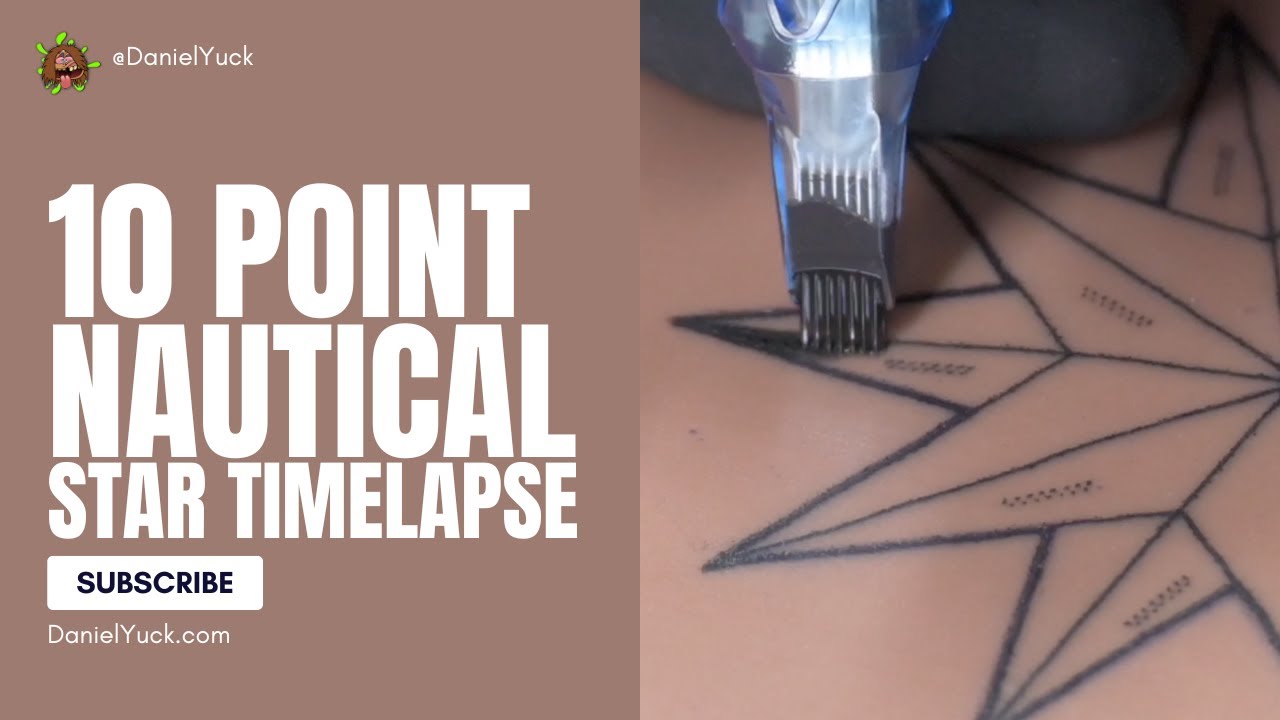10 Point Nautical Star Timelapse - YouTube