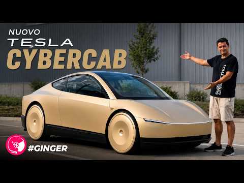 Tesla CYBERCAB 2026 | 466 km, 25.800 EURO e guida autonoma Livello 4!?