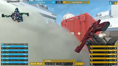 m0NESY Demo ( 11-13 ) Falcons vs Spirit ( NUKE ) POV | StarLadder Budapest Major 2025