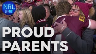 Emotional families celebrate unlikely Origin win | Wide World of Sports