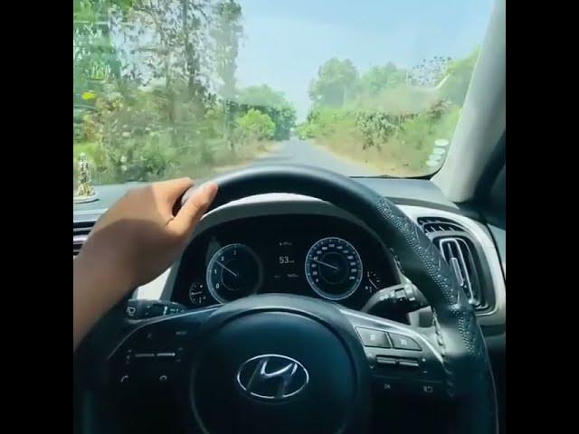 Badnam gabru song 🎤 driving status 🔥 Creta 2020 driving status ❤️ #short