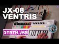 Roland JX-08 and Ventris Dual Reverb Synth Jam - Friday Fun