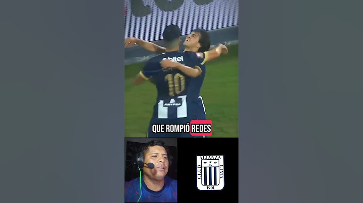 Bassco Soyer y su primer grito de gol!! #futbol #alianzalima