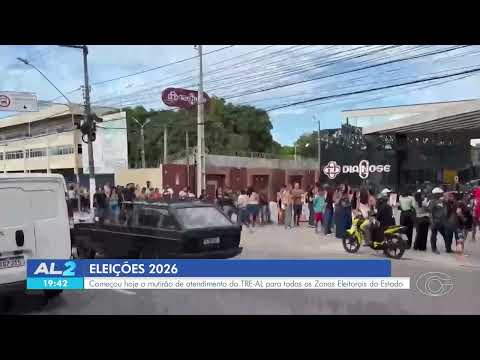 TRE inicia mutirão de atendimento em cartórios eleitorais de Alagoas - 01/05/2026
