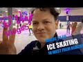 Exciting Ice Skating Experience at Palm Beach Skate Zone | Lakewood, Florida Travel Vlog