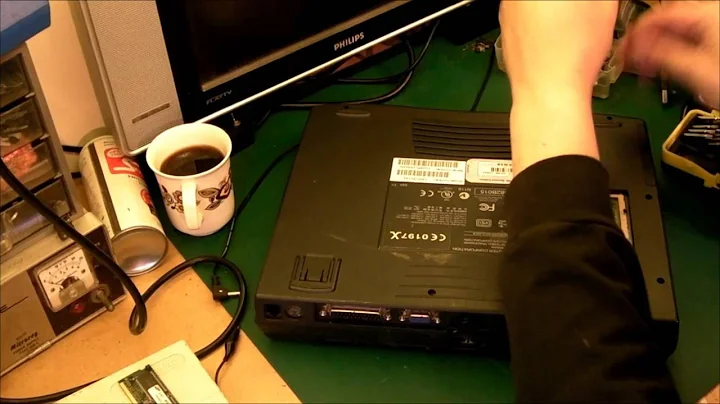 Compaq preasiro 1200 Laptop repair attempt