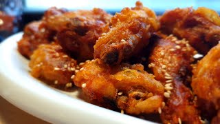 أجنحة الدجاج على الطريقة الكورية الرائعة? - Chicken Wings - Korean Style