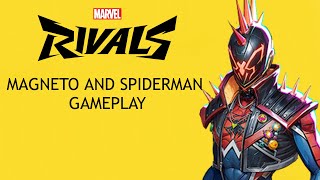 Marvel Rivals: OFFICIAL Spider-Man AND Magneto Gameplay