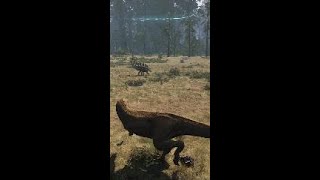 Sub Rex takes Down Kentro  #gaming  #dinosaur #survival #hardcore