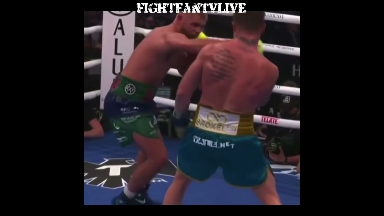 CANELO 2 HUGE UPPERCUTS ON BILLY JOE SAUNDERS TO WIN VIA NO MAS TKO