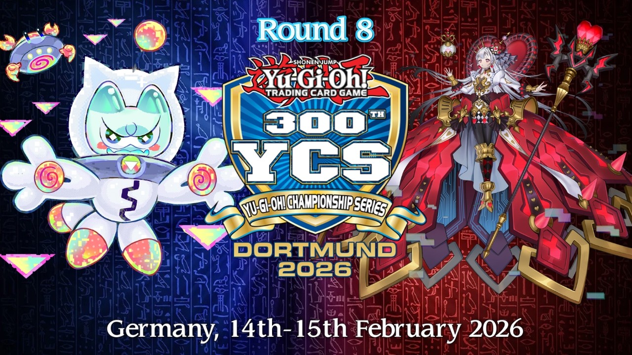 YCS DORTMUND │ Yummy VS Maliss │ Round 8 Yu-Gi-Oh! February 2026
