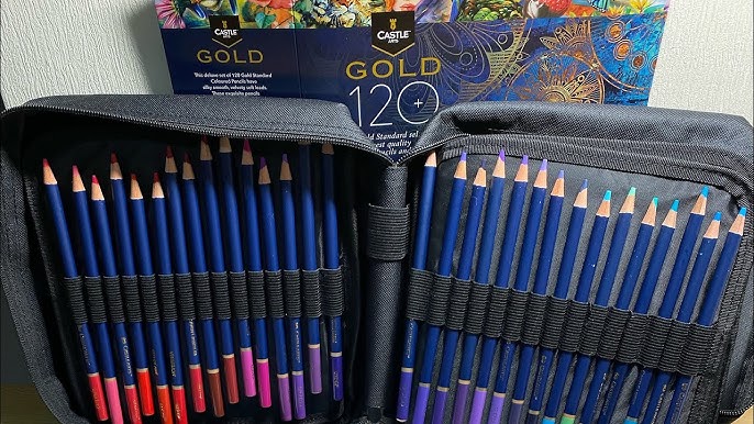 New Gold pencil set from Castle Arts!