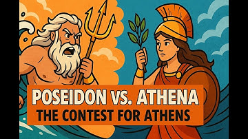 Poseidon’s Rage: How Athena Won Athens | Greek Myths Explained