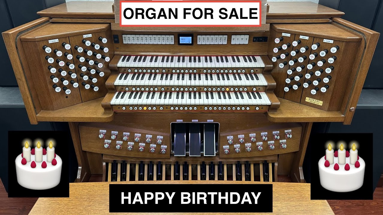 バ*ん様 500years of Organ Music 50CD Brilli HAPPY BIRTHDAY | ORGAN FOR SALE | Used Rodgers Infinity 361 - YouTube