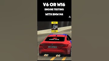 V6 To W16 Engine Sounds | car parking | #carparkingmultiplayer #shorts