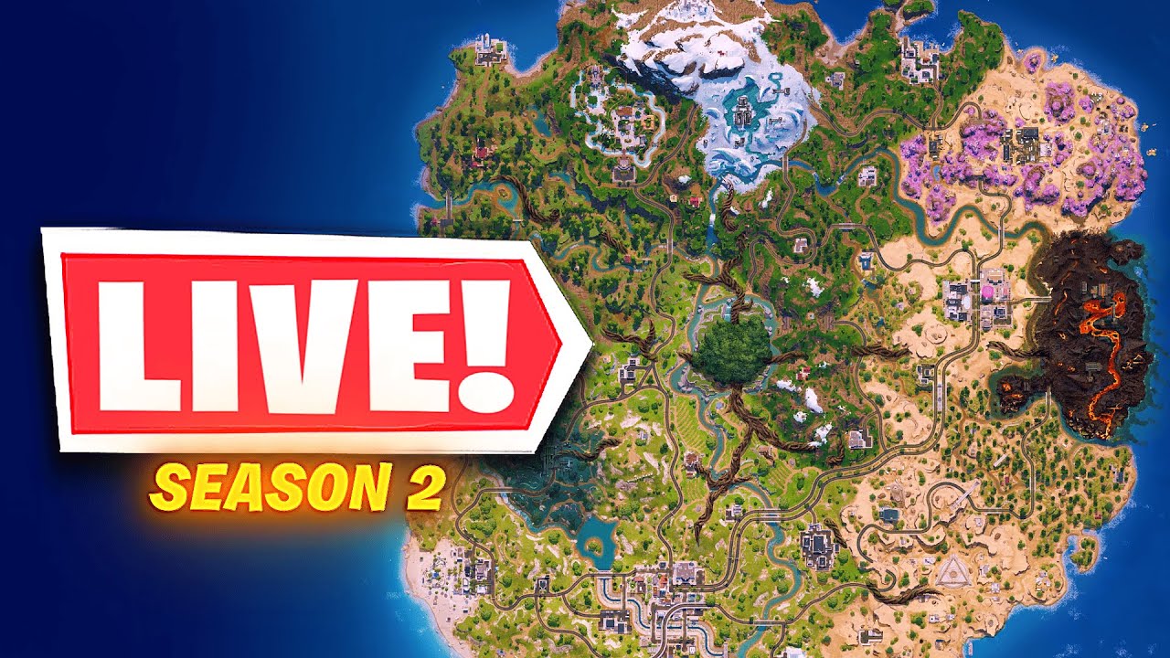 Fortnite Chapter 7 Season 2 LIVE MAP MAKING