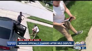 Celebrity New details released on woman arrested for throwing sign at neighbors Profile