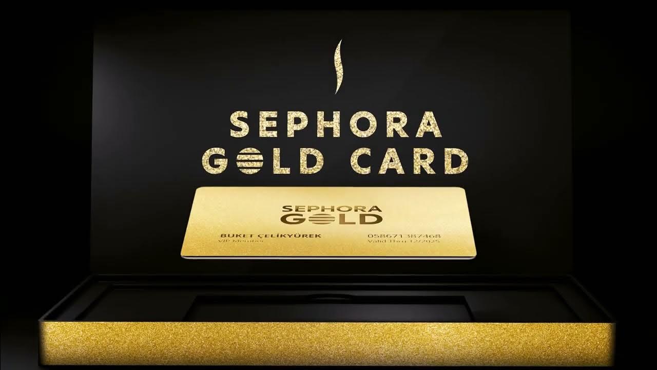 Sephora Gold Card DB YouTube