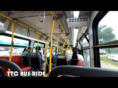 TTC Route 84 Bus Ride From Weston To Sheppard-Yonge Station - YouTube