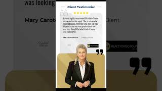 I would highly recommend Elizabeth Steele as my real estate agent. She is extremely knowledgeable. F