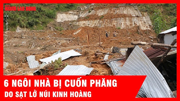 Cận cảnh vụ sạt lở kinh hoàng tại Đà Nẵng, 6 ngôi nhà bị cuốn phăng | Tin tức