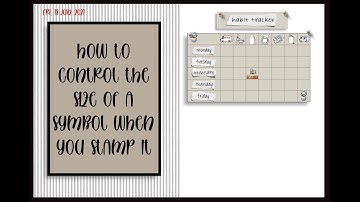 Using ZoomNotes- How To Control The Size Of A Symbol When You Stamp It