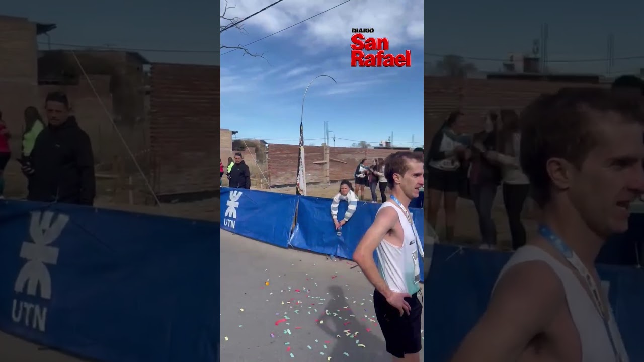 Hernán Velazco y Vanesa Tapié ganaron la Maratón Ciudad de San Rafael