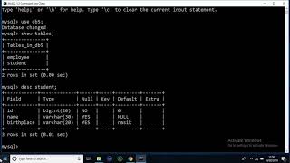 Celebrity MYSQL DATABASE TUTORIAL : DROP TABLE | ALTER TABLE | HOW TO DROP TABLE IN MYSQL Profile