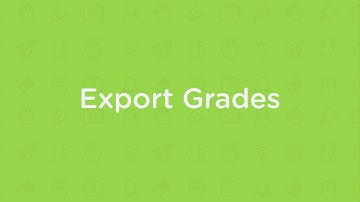 Pro Feature: Export Grades