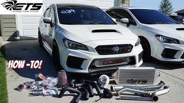 How to Install ETS Rotated Turbo Kit / Intercooler Kit