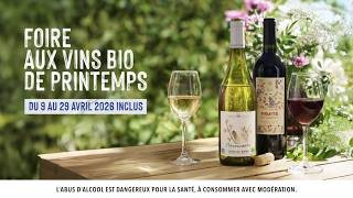Foire aux vins de printemps chez Biocoop !