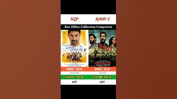Sitare Zameen Par vs Raid 2 | Box office collection comprison | #sitarezameenpar #aamirkhan #raid2