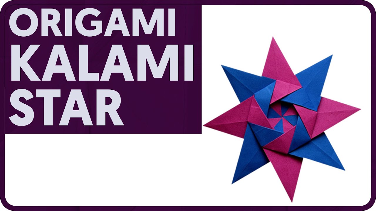 Origami Kalami Star (Tine Pape)