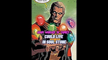 How MCU shows Adam Warlock VS How Comics show Adam Warlock  #shorts #marvel #comparison #adamwarlock