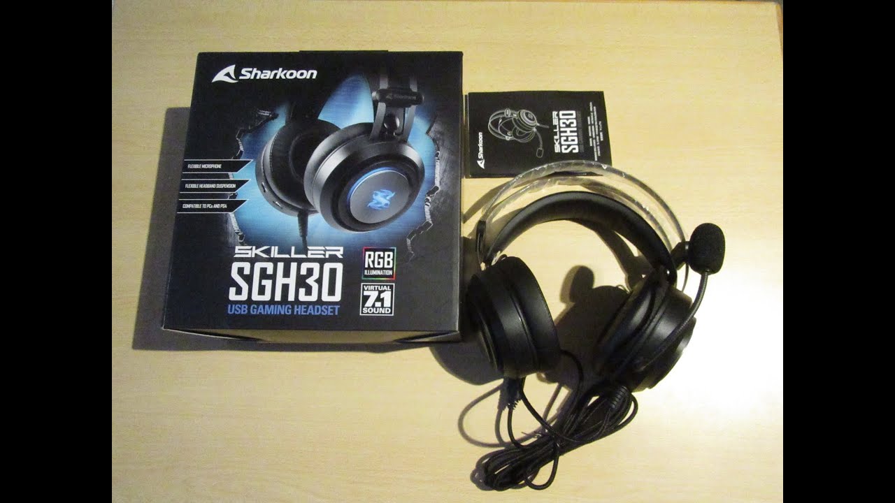 Sharkoon Skiller SGH50 - cuffie gaming versatili, con un gran microfono