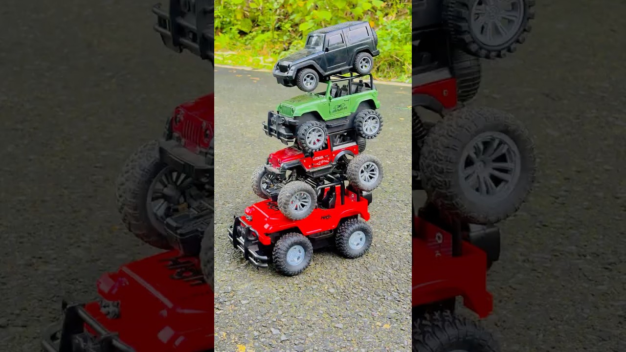 Remote Control Thar 4x4 & Jeep 4x4 Racing 😲🔥