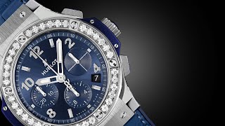 HUBLOT - BIG BANG STEEL BLUE DIAMONDS 41MM – Hublot watch video