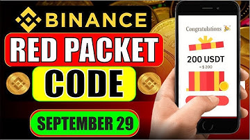 Binance Red Packet Code Today | RedPacket Code in Binance Today | Red PacketCode Today Binance