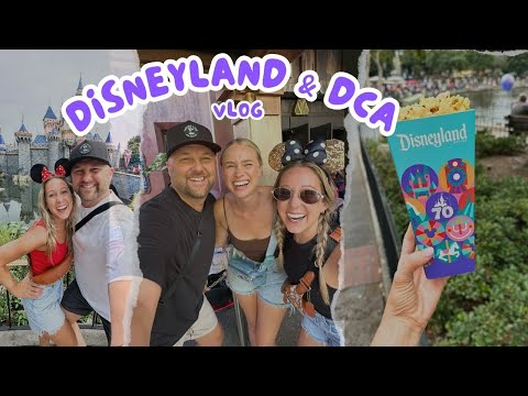 Disneyland & Disney California Adventure Vlog | Best Friends, Rides, Food & Magic