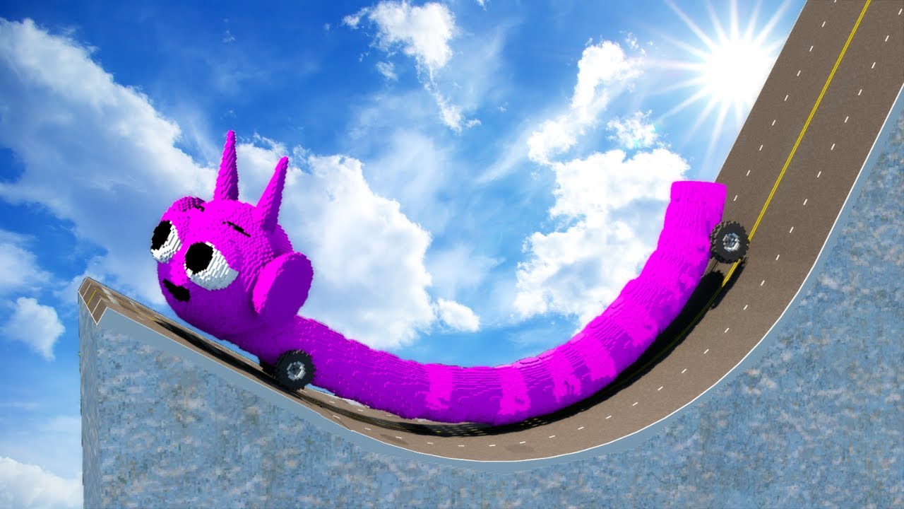 Which LONG SPRUNKI gives LONGEST JUMP in Teardown?