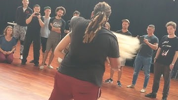 ZNL2018: Vanessa & Val in Sunday workshop demo ~ Zouk Soul