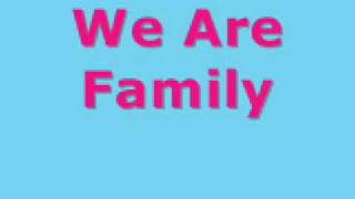 Video thumbnail of "Jordan Pruitt - We Are Family (lyrics)"