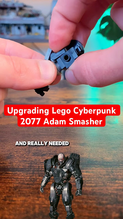 UPGRADING The Perfect Lego Adam Smasher (Cyberpunk 2077) #lego #cyberpunk2077 #cyberpunkedgerunners