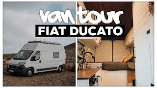 Van Tour Fiat Ducato con baño y ducha interior | Vivimos y viajamos en esta furgoneta camperizada