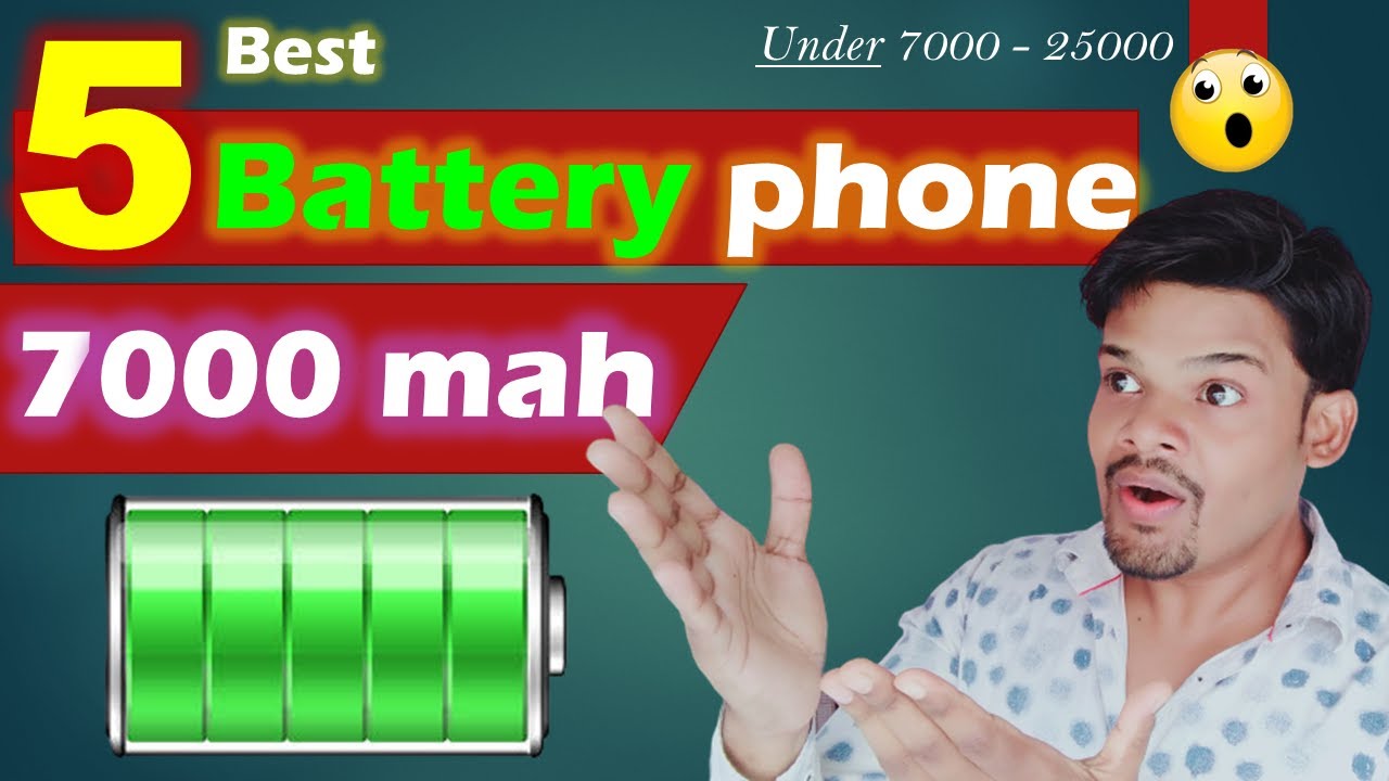 6000 mAh Battery Phones in India 2021 Best Battery Phone 2021 High