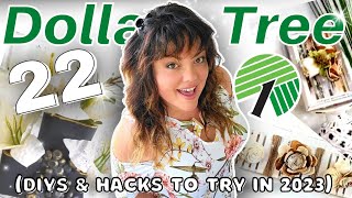 BEST Dollar Tree DIYS & HACKS to TRY in 2023 | Best DOLLAR TREE DIY HACKS | Home Decor and Crafts