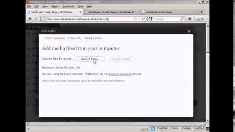 WordPress Audio Player